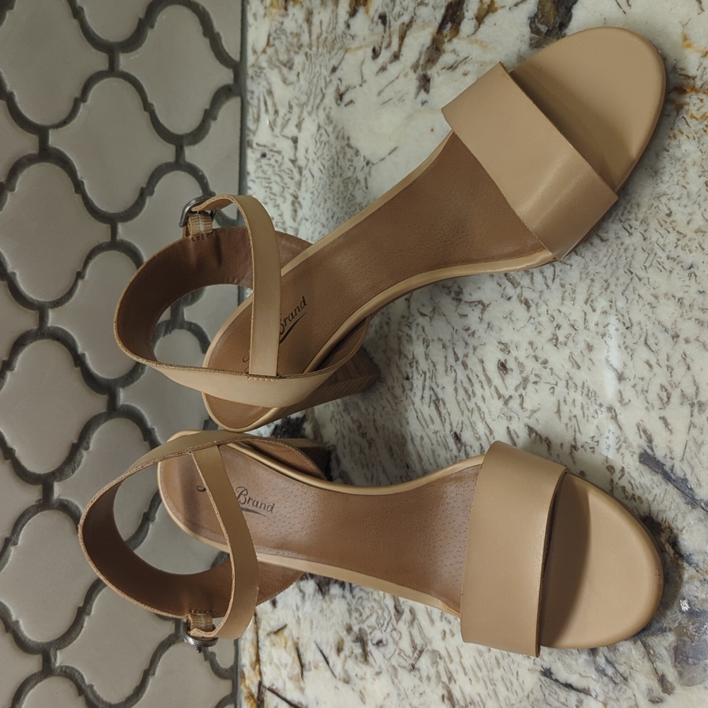 Lucky Brand Leather Heels, Size 11